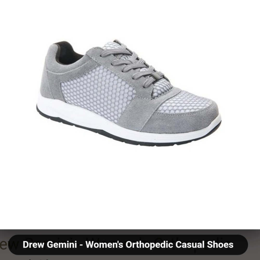 Women's NWOB Drew Gemini Orthopedic casual walking wide shoes 8.5 WW